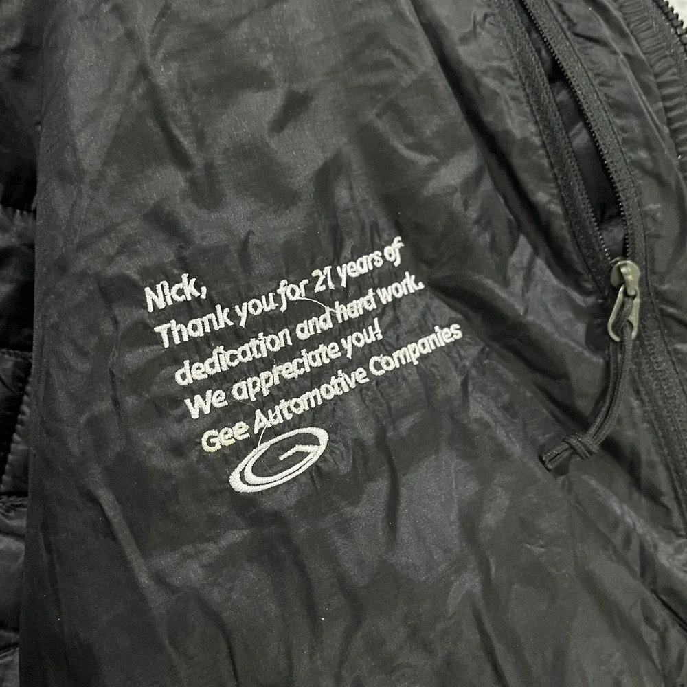 The North Face‎ ThermoBall Puffer Jacket Mens XXL Black Lightweight Quilted